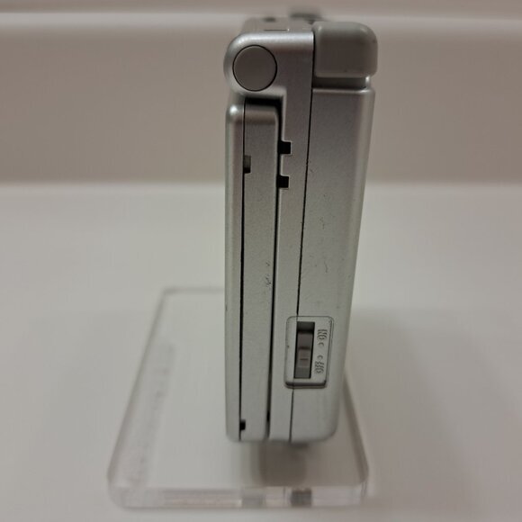 Authentic Nintendo GAMEBOY ADVANCE SP Silver w/box charger AGS-001 from Japan - Picture 5 of 7